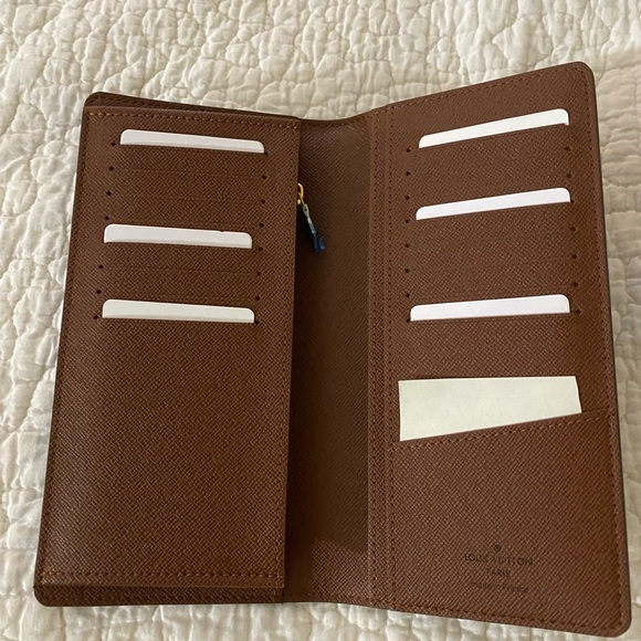 Monogram Wallet Checkbook - Picture 3 of 6